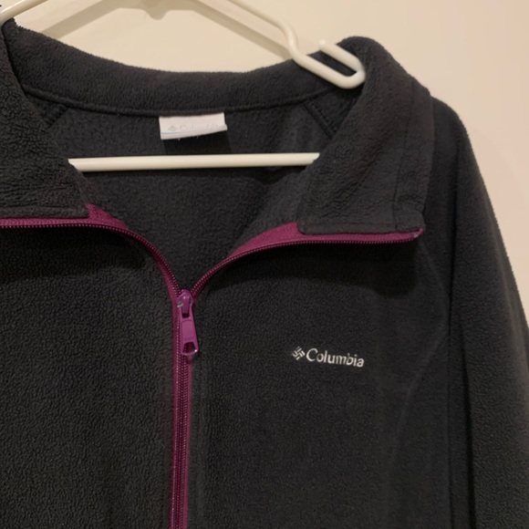 Columbia Gray Fleece Jacket Size XXL - Picture 2 of 7